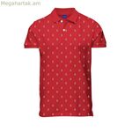 Տղամարդու կարճ թևքով պոլո շապիկ JORCOLLECTS Jack & Jones SS FST 12232663 կարմիր