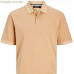 Տղամարդու կարճ թևքով պոլո շապիկ Jack & Jones JPRBLUWILLIAM 12257315 Բեժ