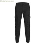 Jack & Jones JPSTPAUL JJFLAKE CARGO NOOS 12139912 սև տաբատ