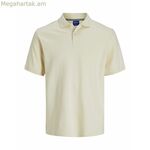 Տղամարդու կարճ թևքով պոլո շապիկ Jack & Jones JORFREDERIKSBERG բեժ