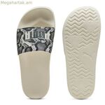 Կանացի հողաթափեր Puma Leadcat 2.0 Snake Chic SS25 400680 02 Բեժ