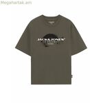 Տղամարդու կարճ թևքով մարզաշապիկ Jack & Jones JCOCONDOR SS CRWE NECK FST 12284437 կանաչ