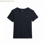 Մանկական կարճ թևքով մարզաշապիկ 4F M291 սև