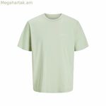 Տղամարդու կարճ թևքով մարզաշապիկ Jack & Jones Jorvarenna՝ ներկված կապույտ