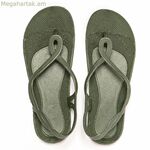 Կանացի հողաթափեր Brasileras Antalya ռազմական դեղին