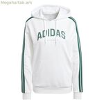 Կանացի վերնաշապիկ Adidas Softs Hood սպիտակ