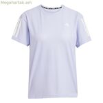 Կանացի կարճ թևքով մարզաշապիկ Adidas Own the Run Lavendar Running