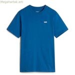 Մանկական կարճ թևքով մարզաշապիկ Vans՝ ձախ կրծքով, True Blue, մուգ կապույտ