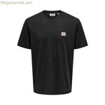 Տղամարդու կարճ թևքով մարզաշապիկ Only & Sons Onsdawson Reg Ss Tee Vd սև