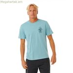 Տղամարդու կարճ թևքով Rip Curl Search Icon Tee կանաչ