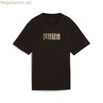 Կանացի կարճ թևքով մարզաշապիկ Puma Maximal Metallic Relaxed