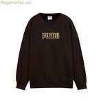 Կանացի սվիտեր առանց գլխարկի Puma Maximal Metallic Oversized Crew FL սև