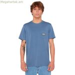 Տղամարդու կարճ թևքով մարզաշապիկ Rip Curl Sportline Badge Ss Indigo