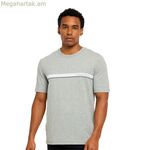 Տղամարդու կարճ թևքով մարզաշապիկ Calvin Klein բաց մոխրագույն