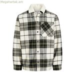 Տղամարդու երկար թևքով վերնաշապիկ Jack & Jones Jjzac Teddy վերնաշապիկ Ls Olive