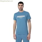 Տղամարդու կարճ թևքով մարզաշապիկ 4F 4F M304 Indigo