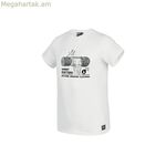 Տղամարդու կարճ թևքով մարզաշապիկ Picture Log-Tee սպիտակ