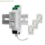 Wi-Fi անջատիչ մոդուլ Shelly PRO 3EM 120A Wi-Fi