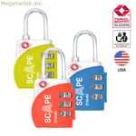 Համակցված կողպեք Scape Travel TSA-009