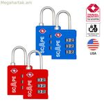 Համակցված կողպեք Scape Travel TSA-001 2 հատ