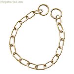 Շան վզնոց Hs Sprenger պղնձե 3 մմ օղակներով կիսաերկար (50 սմ)