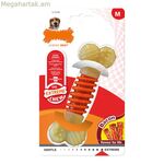 Շան ծամելու խաղալիք Nylabone Extreme Chew Pro Action Bacon, չափս M, նեյլոն