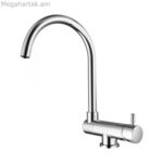 Խոհանոցային ծորակի օսմոֆիլտր RO5066 չժանգոտվող պողպատից C-աձև