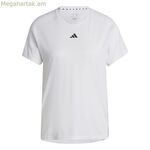 Կանացի կարճ թևքով մարզաշապիկ Adidas HR7796 սպիտակ (XS)