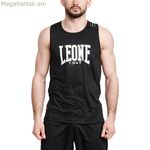 Ունիսեքս կարճ թևքով մարզաշապիկ Leone 1947 AB226-01 սև (S)