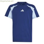 Մանկական կարճ թևքով մարզաշապիկ Adidas JD0060 կապույտ
