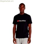 Տղամարդու կարճ թևքով մարզաշապիկ New Balance MT51933_BK սև (XL)