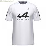 Տղամարդու կարճ թևքով մարզաշապիկ Head 811615-WH սպիտակ (XL)