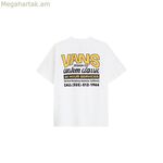 Տղամարդու կարճ թևքով մարզաշապիկ Vans VN000M60FLB1 սպիտակ