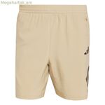 Սպորտային շորտեր Adidas Gym+ 3 Bandas սպիտակ, բնական, տղամարդկանց համար