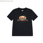 Մանկական կարճ թևքով մարզաշապիկ Levi's 8EN900-G52 սև