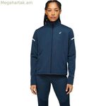 Կանացի սպորտային բաճկոն Asics Lite-Show W, մուգ կապույտ