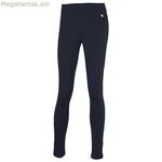 Կանացի սպորտային լեգինսներ Champion C Logo բամբակյա ձգվող W մուգ կապույտ