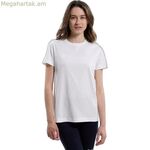 Կանացի կարճ թևքով մարզաշապիկ Champion 114911-WW006 սպիտակ (M)