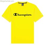 Տղամարդու կարճ թևքով մարզաշապիկ Champion 217146-YS105 դեղին (S)