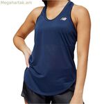 Կանացի մայկա New Balance WT23220_NGO Կապույտ (S)