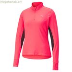 Կանացի երկար թևքով մարզաշապիկ Puma 520184 34, մուգ վարդագույն (S)