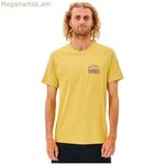 Տղամարդու կարճ թևքով մարզաշապիկ Rip Curl 00IMTE-8126 դեղին