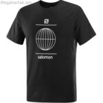 Տղամարդու կարճ թևքով մարզաշապիկ Salomon LC1963500 սև