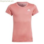 Մանկական կարճ թևքով մարզաշապիկ Adidas GM8405 Սաղմոնի գույնի