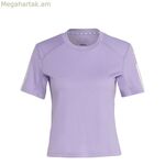 Կանացի կարճ թևքով մարզաշապիկ Adidas HR7845 Plum (XS)