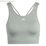 Սպորտային կրծկալ Adidas Aeroknit մուգ կանաչ