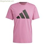 Տղամարդու կարճ թևքով մարզաշապիկ Adidas IC1218 Plum (S)