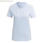 Կանացի կարճ թևքով մարզաշապիկ Adidas ID0008 բաց կապույտ (2XS)