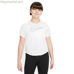 Մանկական կարճ թևքով մարզաշապիկ Nike DD7639-100 սպիտակ