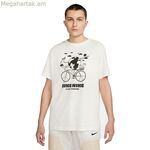 Տղամարդու կարճ թևքով մարզաշապիկ Nike DQ3047-133 սպիտակ